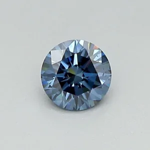 0.31 Carat Round Fancy Deep Blue SI1 Lab Diamond