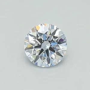 0.31 Carat Round Fancy Light Blue VS1 Lab Diamond