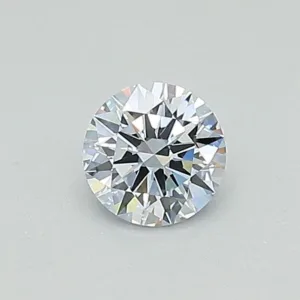 0.32 Carat Round Fancy Blue VVS2 Lab Diamond