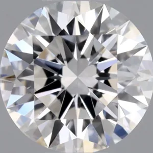 0.34 Carat Round E FL Natural Diamond