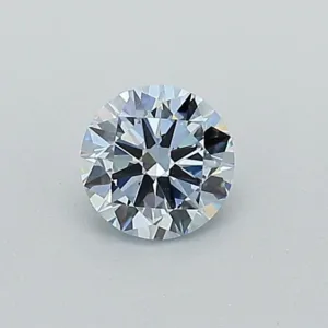 0.34 Carat Round Fancy Blue VVS2 Lab Diamond