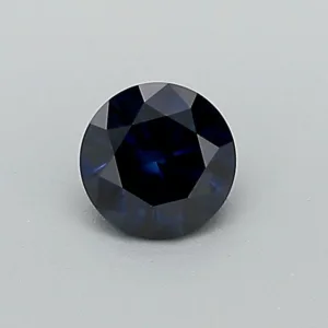0.34 Carat Round Fancy Dark Blue VS2 Lab Diamond