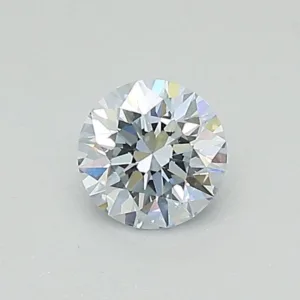 0.35 Carat Round Blue VS1 Lab Diamond