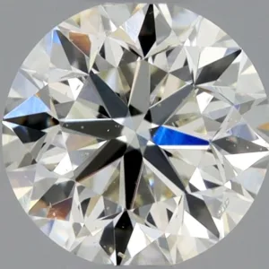 0.36 Carat Round J SI2 Natural Diamond