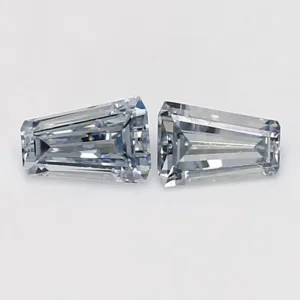 0.37 Carat Tapered Baguette Fancy Blue VS2 Natural Diamond