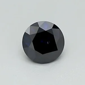 0.38 Carat Round Fancy Dark Blue SI1 Lab Diamond