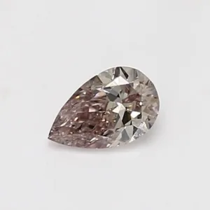 0.39 Carat Pear Fancy Brown SI1 Natural Diamond