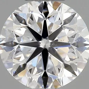 0.4 Carat Round D SI1 Natural Diamond