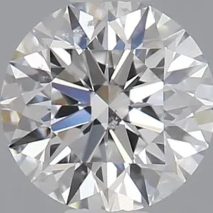 0.4 Carat Round D SI2 Natural Diamond