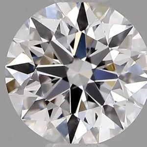 0.4 Carat Round D VVS2 Natural Diamond