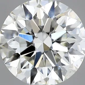 0.4 Carat Round J SI2 Natural Diamond