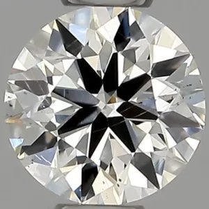 0.4 Carat Round J SI2 Natural Diamond