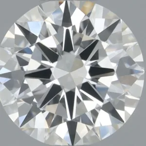 0.42 Carat Round E VVS1 Natural Diamond