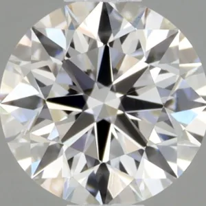 0.42 Carat Round F VVS1 Natural Diamond