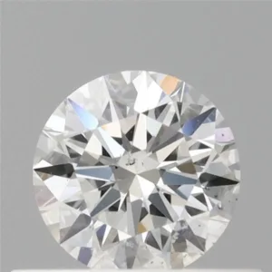 0.43 Carat Round F SI1 Natural Diamond