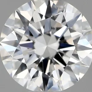 0.43 Carat Round F VVS1 Natural Diamond