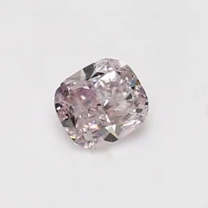 0.44 Carat Cushion Modified Fancy Pink Natural Diamond