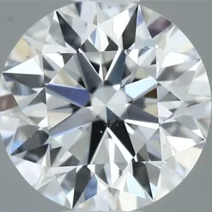 0.44 Carat Round D SI1 Natural Diamond