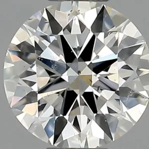 0.44 Carat Round J SI2 Natural Diamond