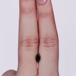 0.49 Carat Marquise Black Natural Diamond