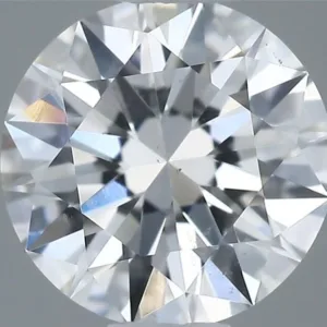 0.5 Carat Round D SI2 Natural Diamond