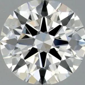 0.5 Carat Round F IF Natural Diamond