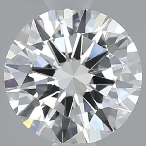 0.5 Carat Round H VVS1 Natural Diamond
