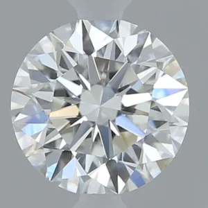 0.5 Carat Round I VVS2 Natural Diamond