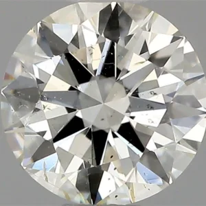 0.5 Carat Round J SI2 Natural Diamond
