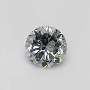 0.51 Carat Round Fancy Light Blue VS2 Natural Diamond