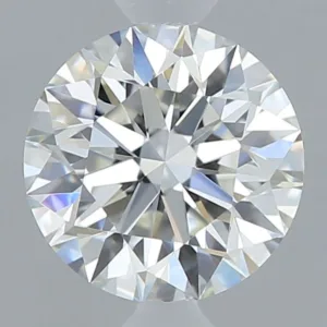 0.51 Carat Round H VS1 Natural Diamond