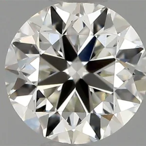 0.51 Carat Round H VS2 Natural Diamond