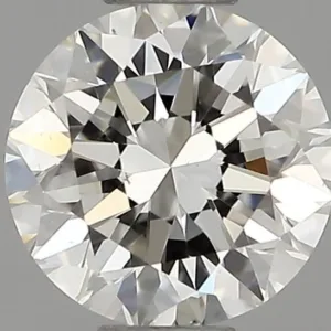 0.51 Carat Round H VS2 Natural Diamond