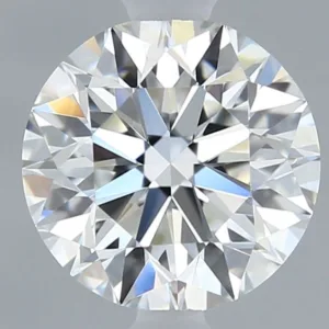 0.51 Carat Round H VVS1 Natural Diamond