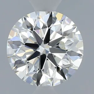 0.51 Carat Round H VVS1 Natural Diamond