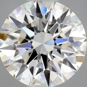 0.51 Carat Round I VVS1 Natural Diamond