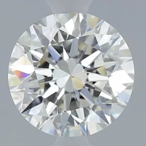 0.51 Carat Round I VVS2 Natural Diamond