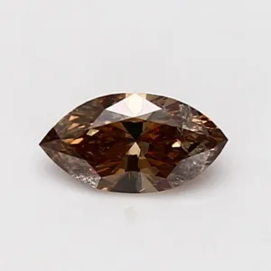 0.52 Carat Marquise Fancy Brown I2 Natural Diamond