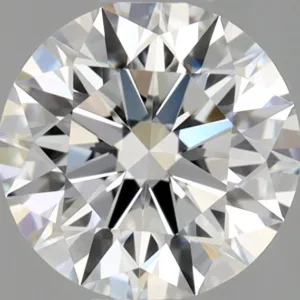 0.52 Carat Round F IF Natural Diamond