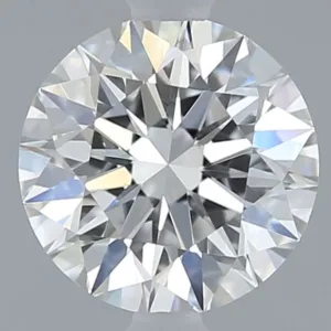 0.52 Carat Round F VS2 Natural Diamond