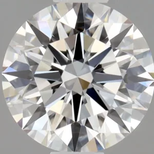 0.52 Carat Round F VVS1 Natural Diamond