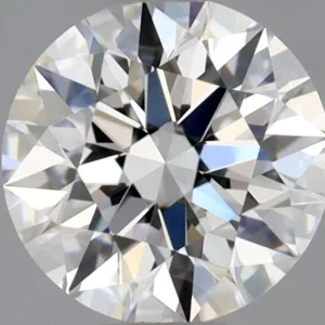 0.52 Carat Round F VVS1 Natural Diamond