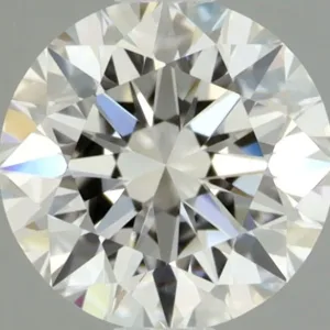 0.52 Carat Round H IF Natural Diamond