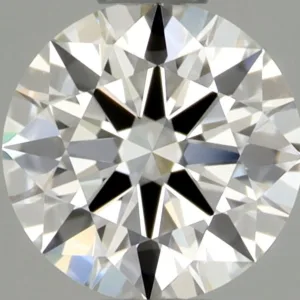 0.52 Carat Round H VVS1 Natural Diamond