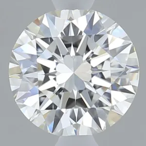 0.52 Carat Round H VVS2 Natural Diamond
