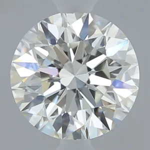 0.52 Carat Round I VVS2 Natural Diamond