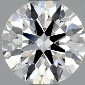 0.53 Carat Round E VVS1 Natural Diamond