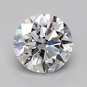 0.53 Carat Round F VS2 Natural Diamond