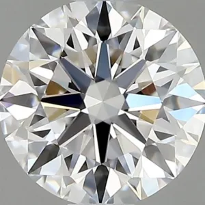 0.55 Carat Round D VVS1 Natural Diamond