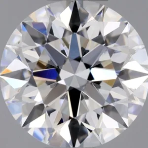 0.55 Carat Round F VVS1 Natural Diamond